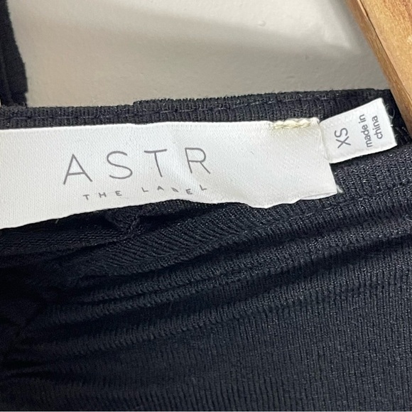 ASTR the Label Cristen Bodysuit in Black long sleeve size XS NWOT - Picture 11 of 15